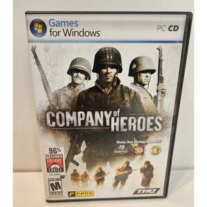 Company of Heroes PC, 2006 Complete With Manual 6 discs